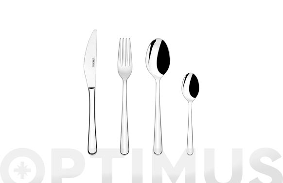 CUBERTERIA INOX 18/10 3 MM24 PIEZAS