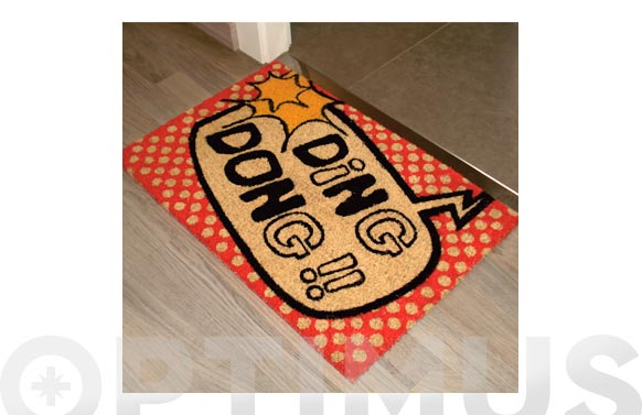 Felpudo coco ding dong 2