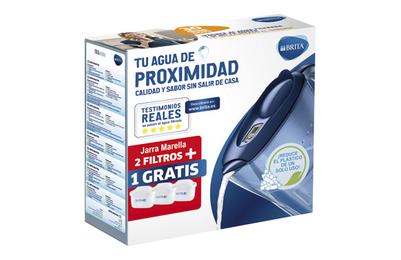 Jarra style azul 3 filtros maxtra+