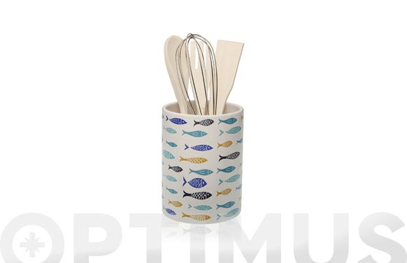 PORTAUTENSILIOS PORCELANA 10,5 X 14 CM 18559062 1