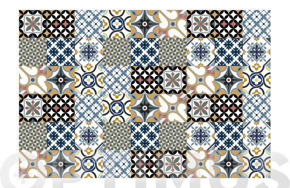 Alfombra vinilica croma...