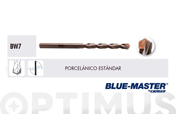BROCA PORCELANICO DIAMANTE 8 mm BLUE MASTER