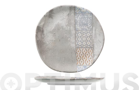 Plato stoneware malaga postre 20 cm