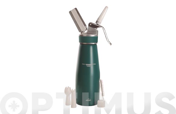 Sifon aluminio lacor 0.5l-verde
