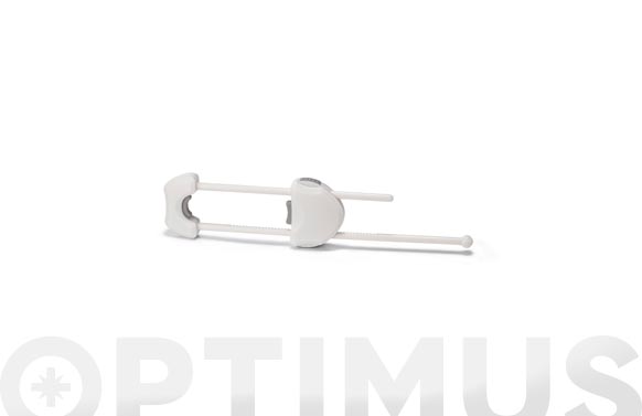 CIERRE SEGURIDAD ARMARIOS TIPO HORQUILLA BLANCO 5106-2- 2