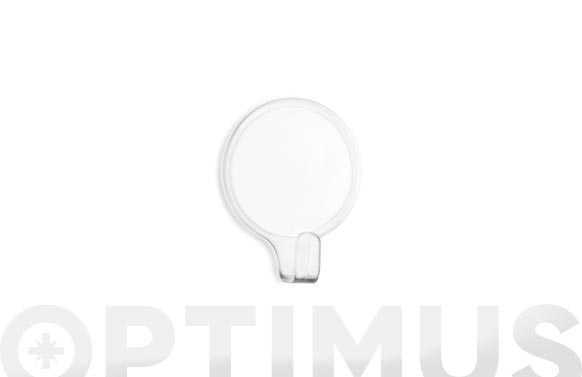 COLGADOR ADHESIVO CIRCULARTRANSPARENTE 2