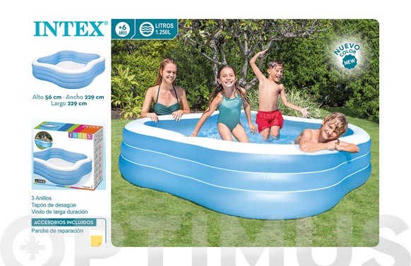 PISCINA AUTOPORTANTE INFAN229X229X56CM