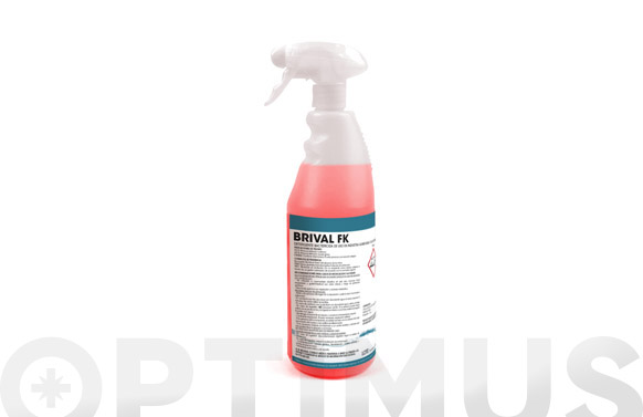 Detergente bactericida brival fk ready 750 ml pulverizador