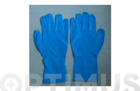 Guante nitrilo azul sin polvo 100 unidades talla xs