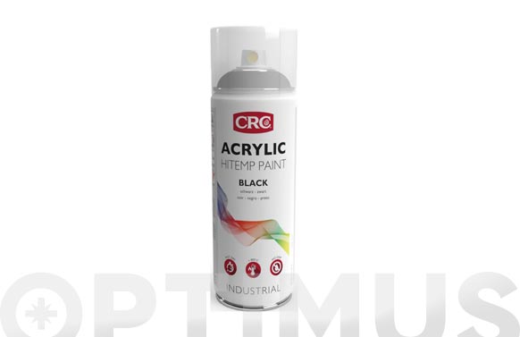 PINTURA SPRAY ANTICALORICA400 ML NEGRO