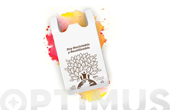 BOLSA ASAS RECICLADA 70% G35 X 45 CM G-2