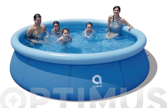 PISCINA REDONDA CON ANILLOé300X76CM