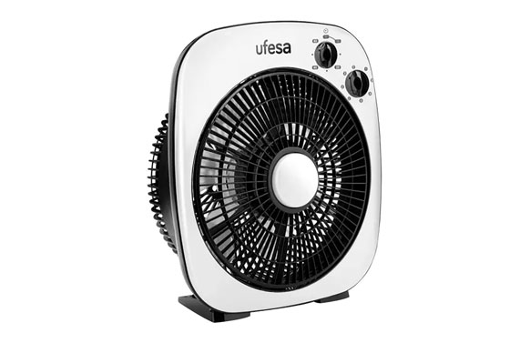 VENTILADOR BOXFAN UFESA 50W Ø 25 CM 5 ASPAS 3 VELOCIDADES TEMP 60 MINUT BF-5030 3