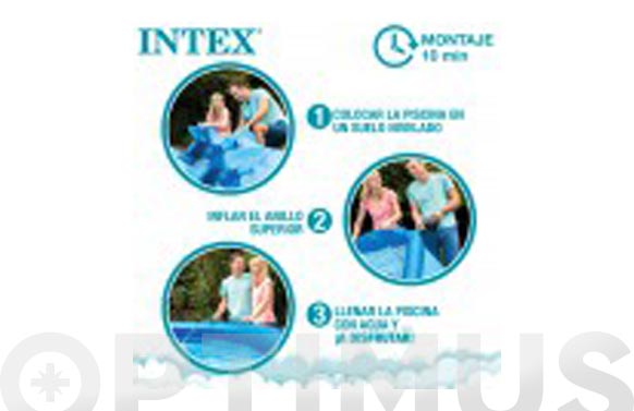 PISCINA REDONDA AUTOPORTANTE EASY SET CON BOMBA Ø305X61CM 55239 3