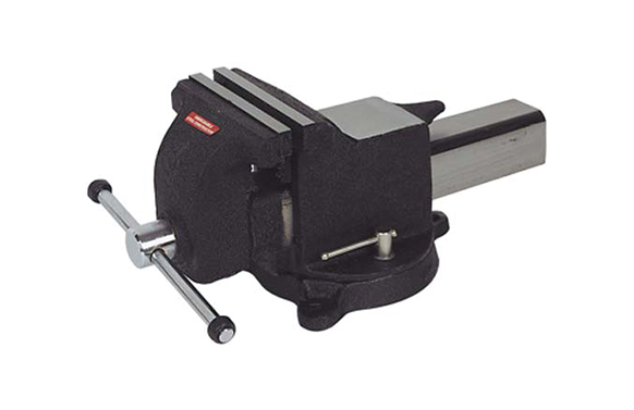 Tornillo de banco de acero 200 mm base giratoria