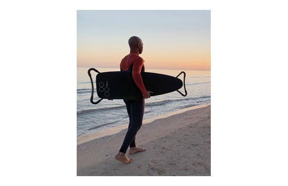 Tabla de Planchar Rolser K-Mini Surf, Negro