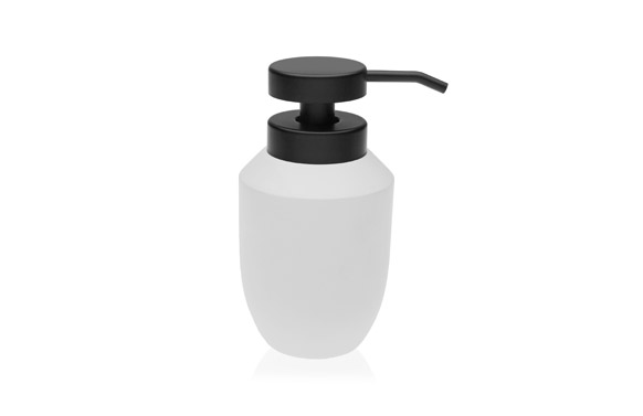 Dosificador dispensador jabón BASE - Plástico/Bambú Blanco - Kook Time  Products S.L.