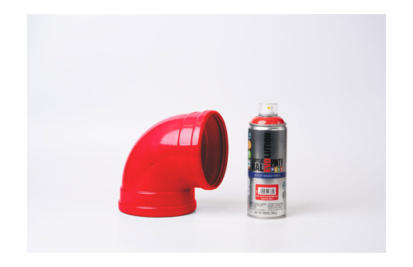 PINTURA SPRAY AL AGUA EVOLUTION WATER BASED 520CC RAL 3020 ROJO TRAFICO BRILLO 756 3