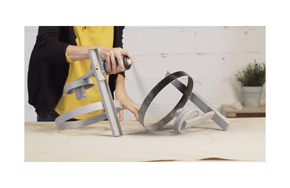 PINTURA SPRAY AL AGUA EVOLUTION WATER BASED 520 CC RAL 7001 GRIS PLATA BRILLO 843 3