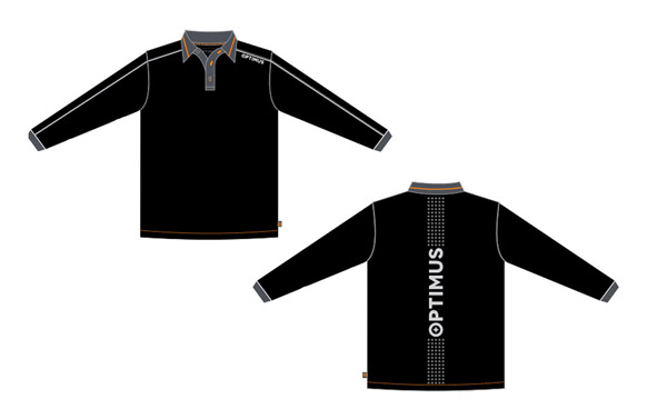 POLO MANGA LARGA UNISEX NET S