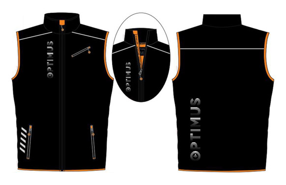 CHALECO SOFTSHELL INVIERNO UNISEX OPTIMUS T XL 34508 25009-XL 2