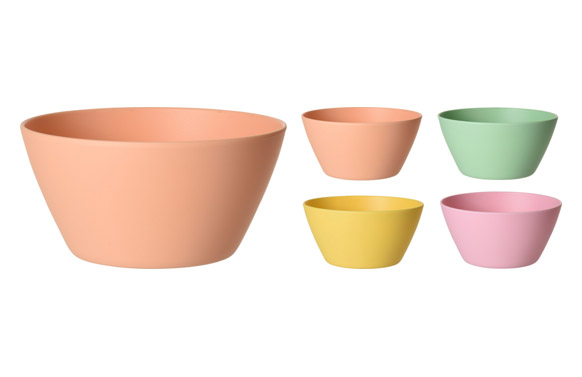 BOL MELAMINA COLORS SURTIDO (EXPOSITOR) Ø14,5 X 7 CM - SURTIDO PASTEL 177600280 2