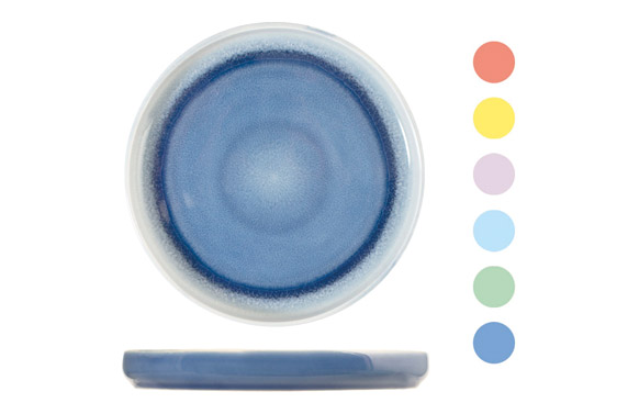 Plato new bone china coachella colors 19 cm postre