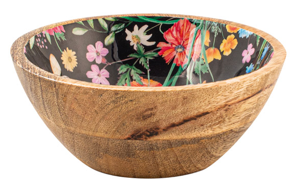 BOL MADERA DECORADO CAROLIé 15 CM-SURTID