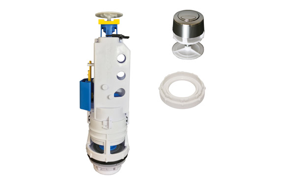 Descargador de tirador para cisterna baja de inodoro - DUKTO - Tienda  online de accesorios de fontanería.