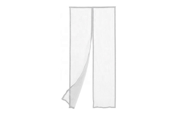 Mosquitera puerta fija fijacion textil  150 x 250 cm blanca