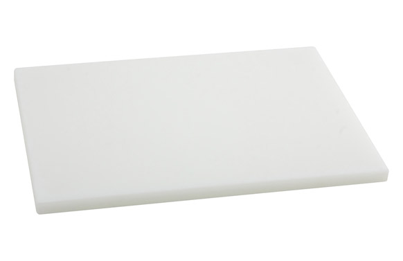 Tabla cortar polietileno pe-500 blanca 38 x 28 x 1,5 cm