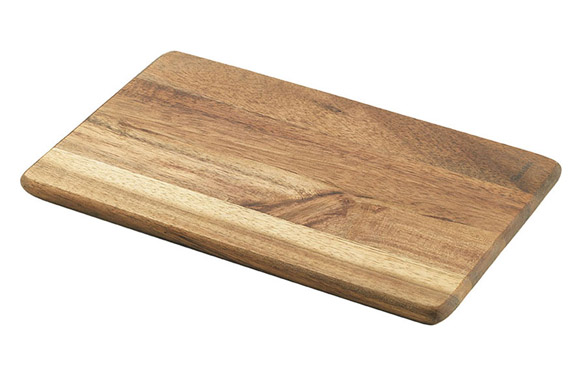 Tabla cortar conica madera acacia 23 x 15 x 1 cm