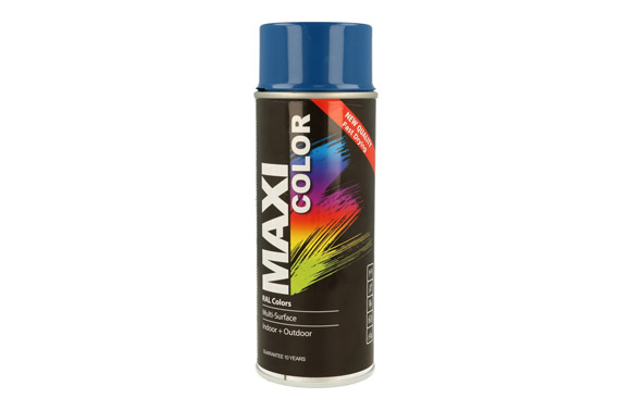 Pintura spray maxi color brillo 400 ml ral 5010 azul gentiana
